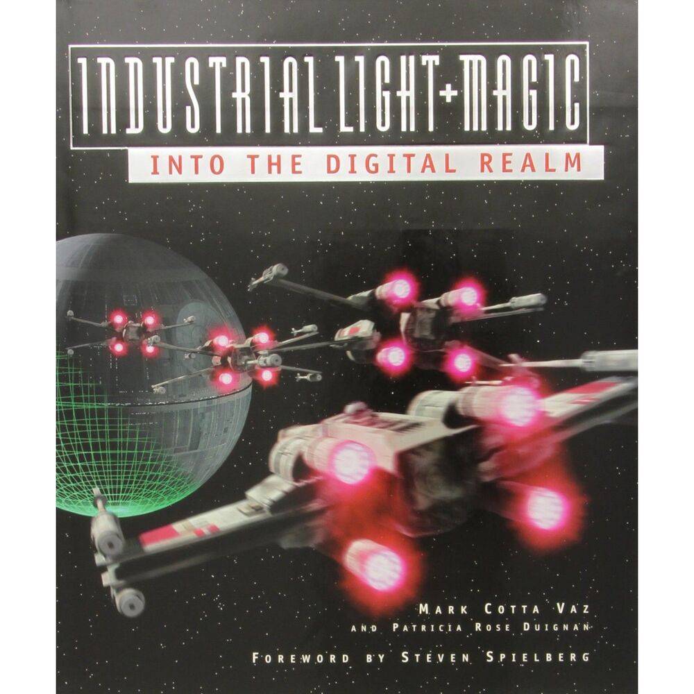 Industrial Light & Magic Into the Digital Realm ILM 1996 Hardcover VFX Book